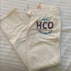 White 1922 Hollister Sweatpants